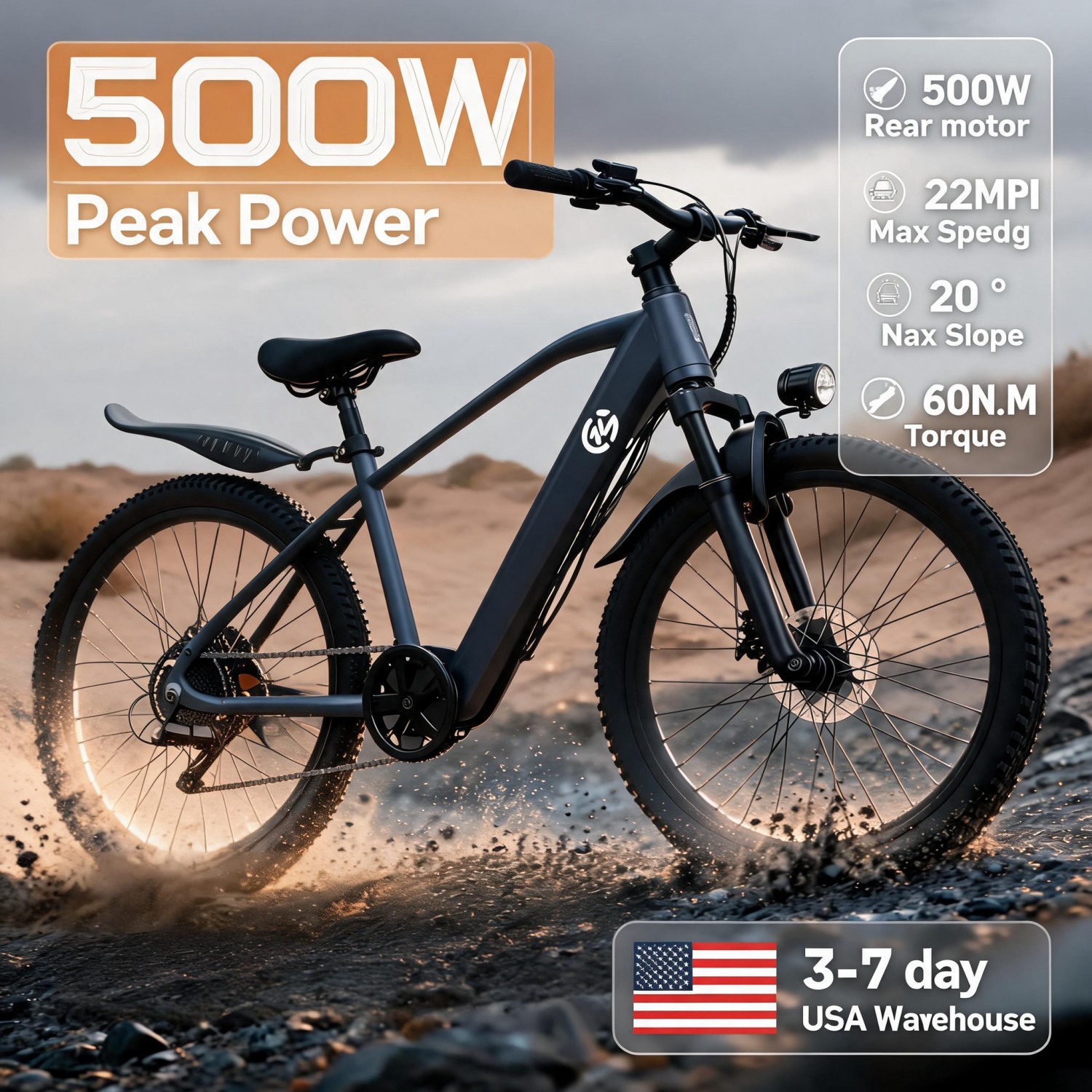 Cycling Commuting - Cyber Monday electric bike all terrain