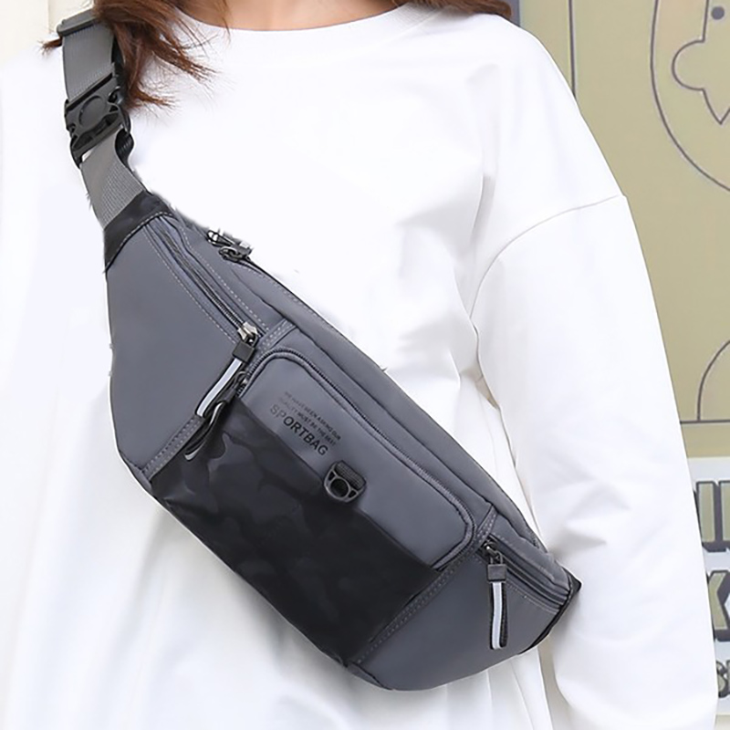 Cycling Commuter Bag - Gym Sports Chest Bag Motorcycle Hiking