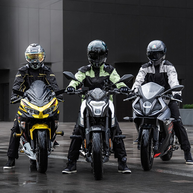 Cycling Commute Pants - Oxford Motorcycle Rain Suit Waterproof Jacket