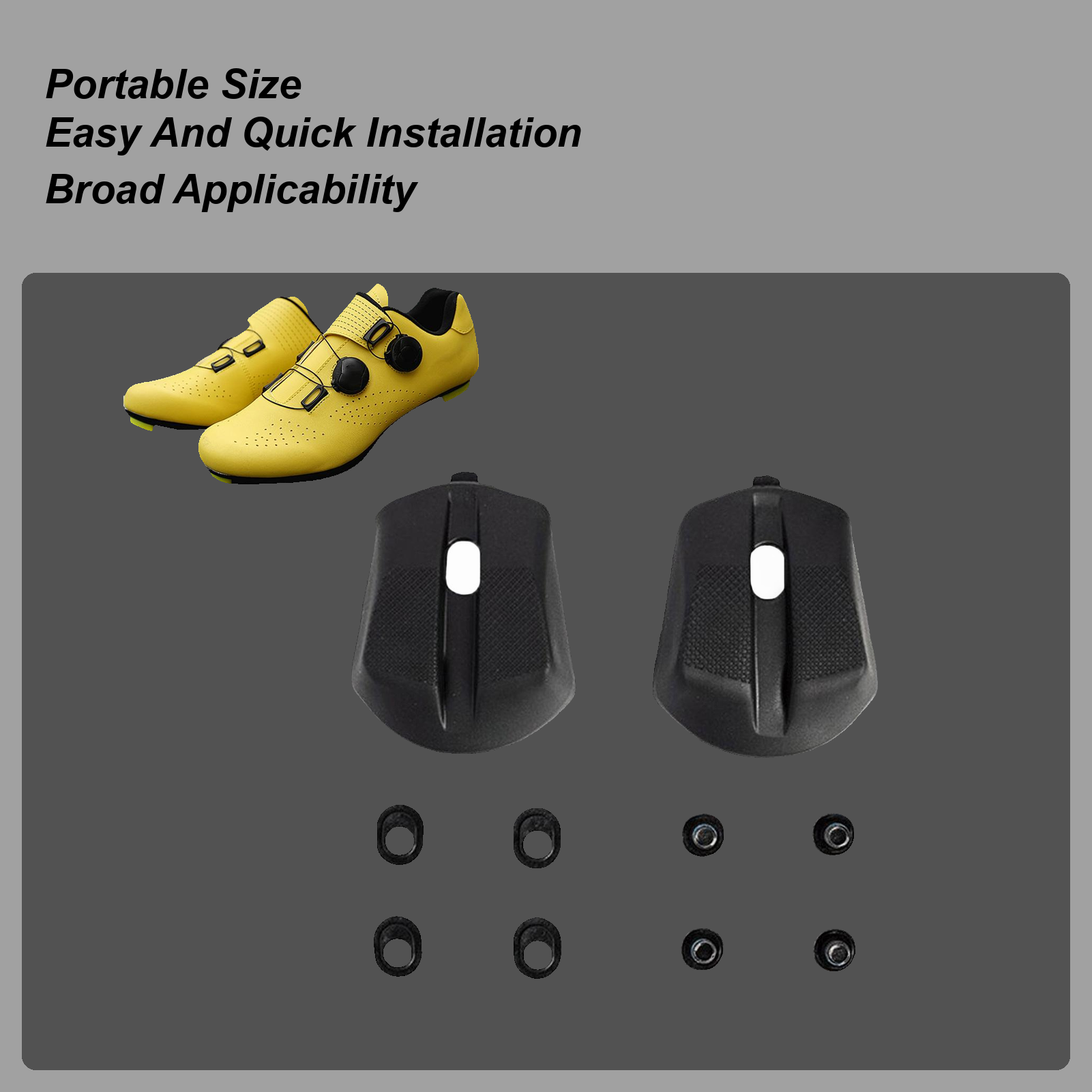 Cycling Commute Training - Heel Pad Bike Shoe Heel Pad