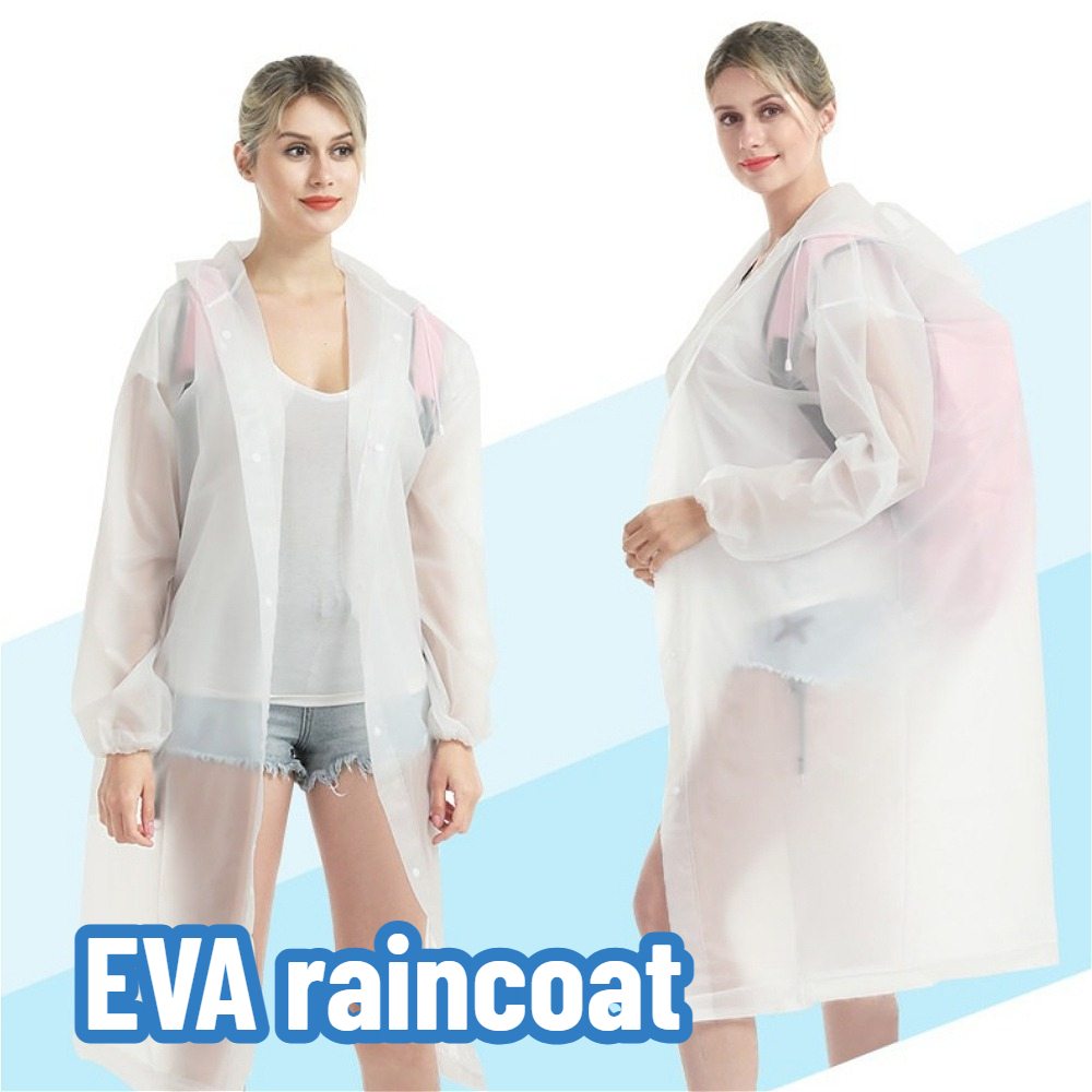 Reusable Thickened Adult Rainc - Cycling Commuter Rain Gear ulasan dan harga