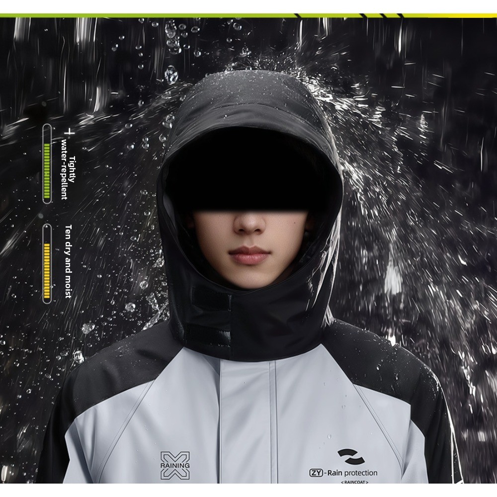 Two Piece Motorcycle Rain Suit - Cycling Commute Pants ulasan dan harga
