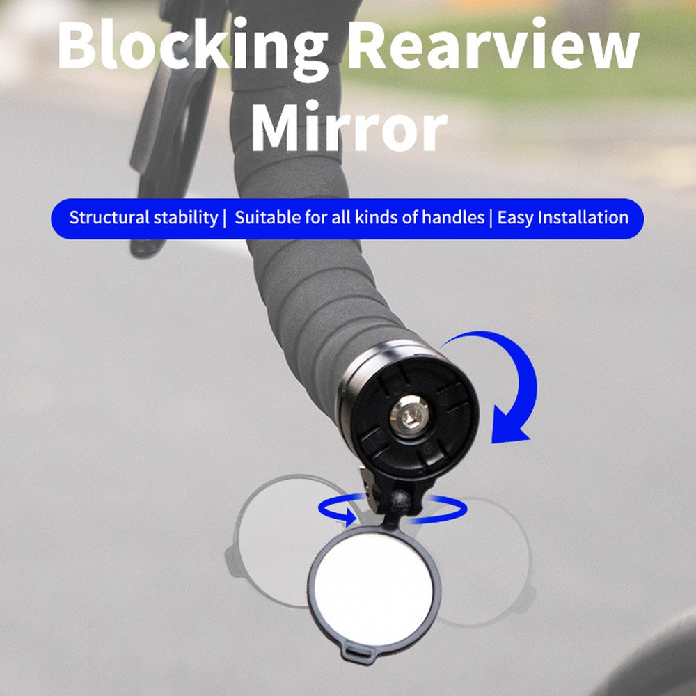 Bicycle Handlebar Mirror HD Ac - Cycling Commute Gear ulasan dan harga