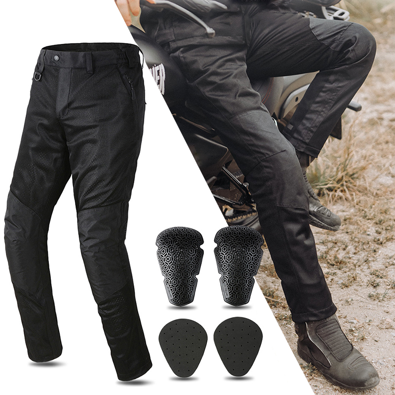 Summer Mesh Motorcycle Pants M - Cycling Commuter Pants ulasan dan harga