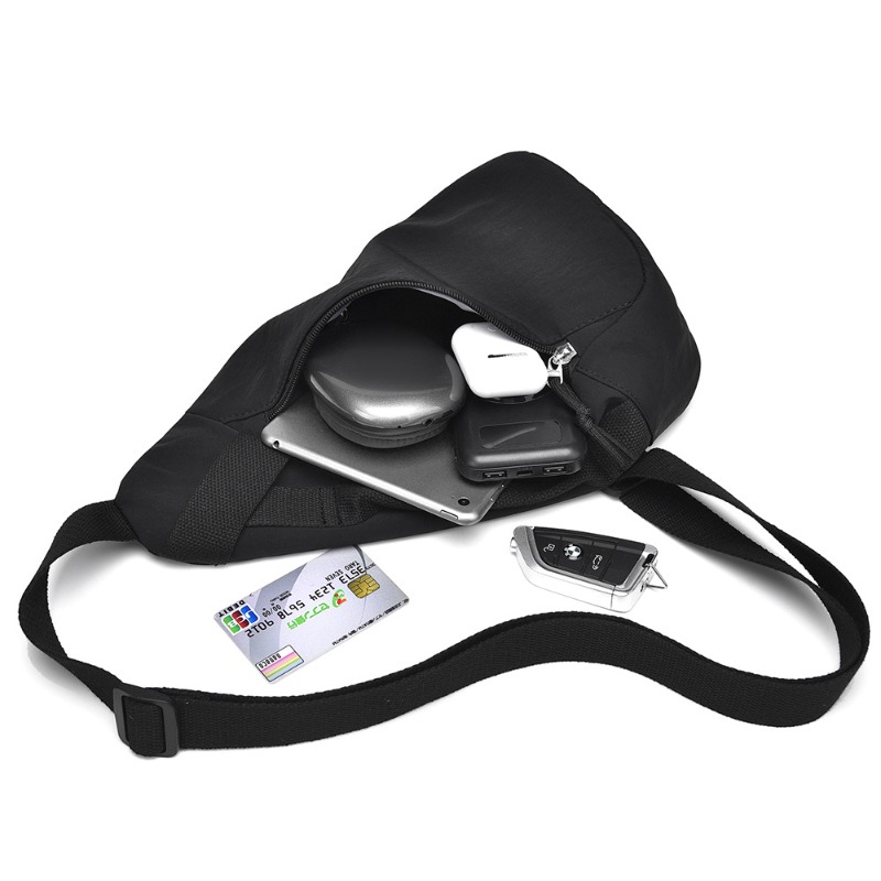 Chest Bag Single Shoulder Cros - Cycling Commuter Bag ulasan dan harga