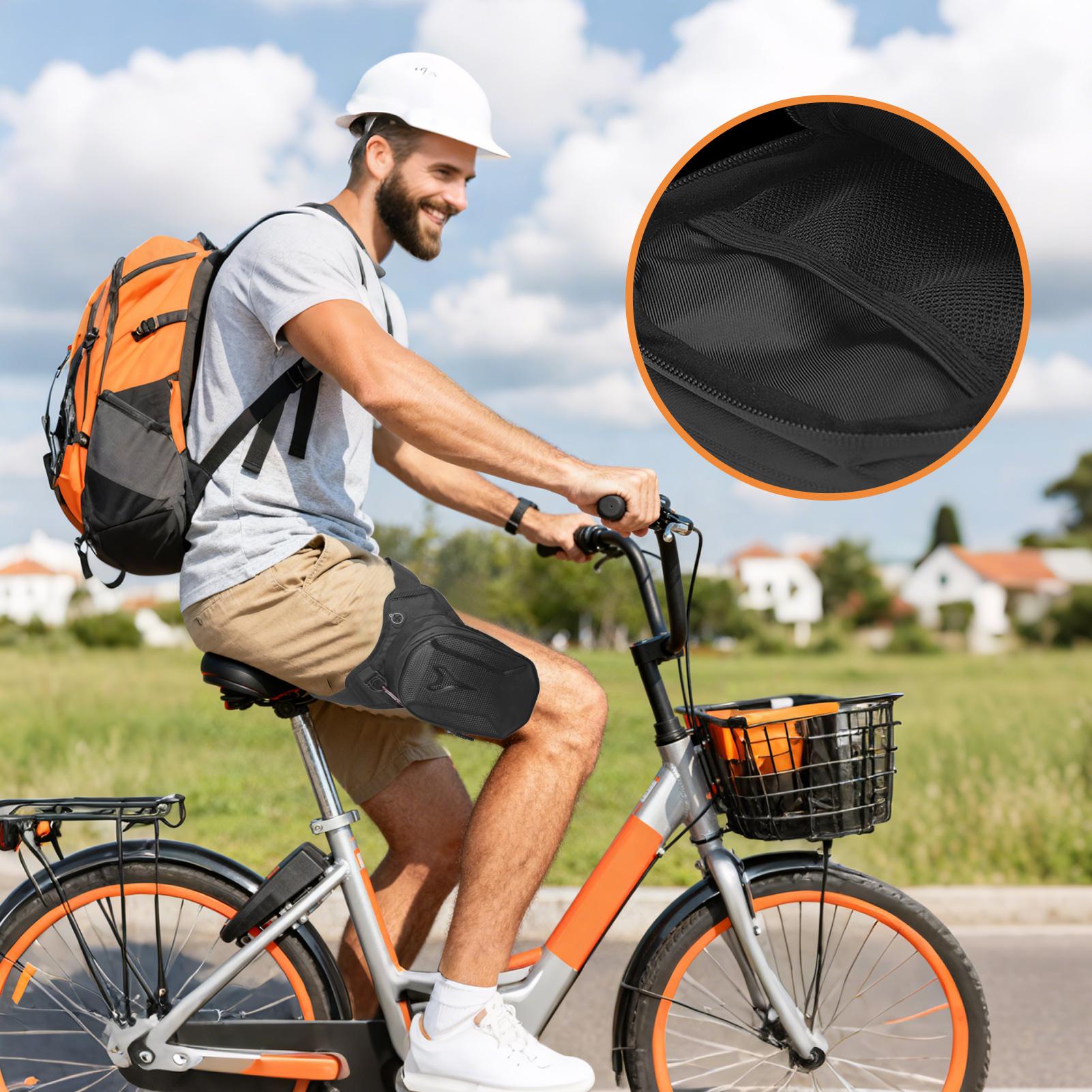 Thigh Bag Motorcycle Waterproo - Cycling Commuter Bag ulasan dan harga