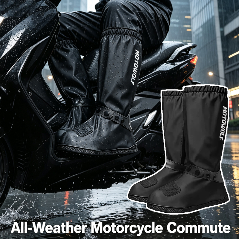 Outdoor commuting Tube Rain Sh - Cycling Shoes For Commute ulasan dan harga