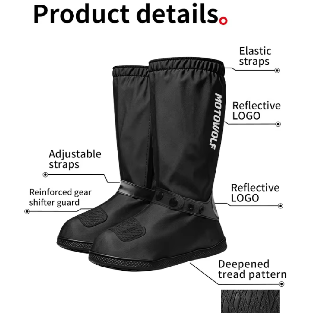 Outdoor commuting Tube Rain Sh - Cycling Shoes For Commute ulasan dan harga