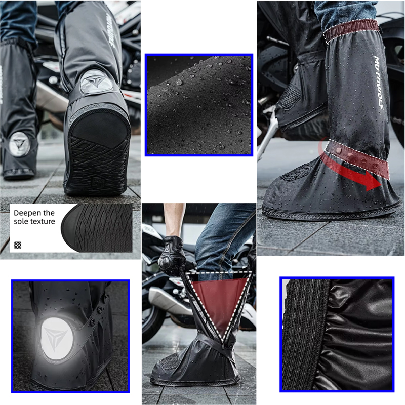 Outdoor commuting Tube Rain Sh - Cycling Shoes For Commute ulasan dan harga