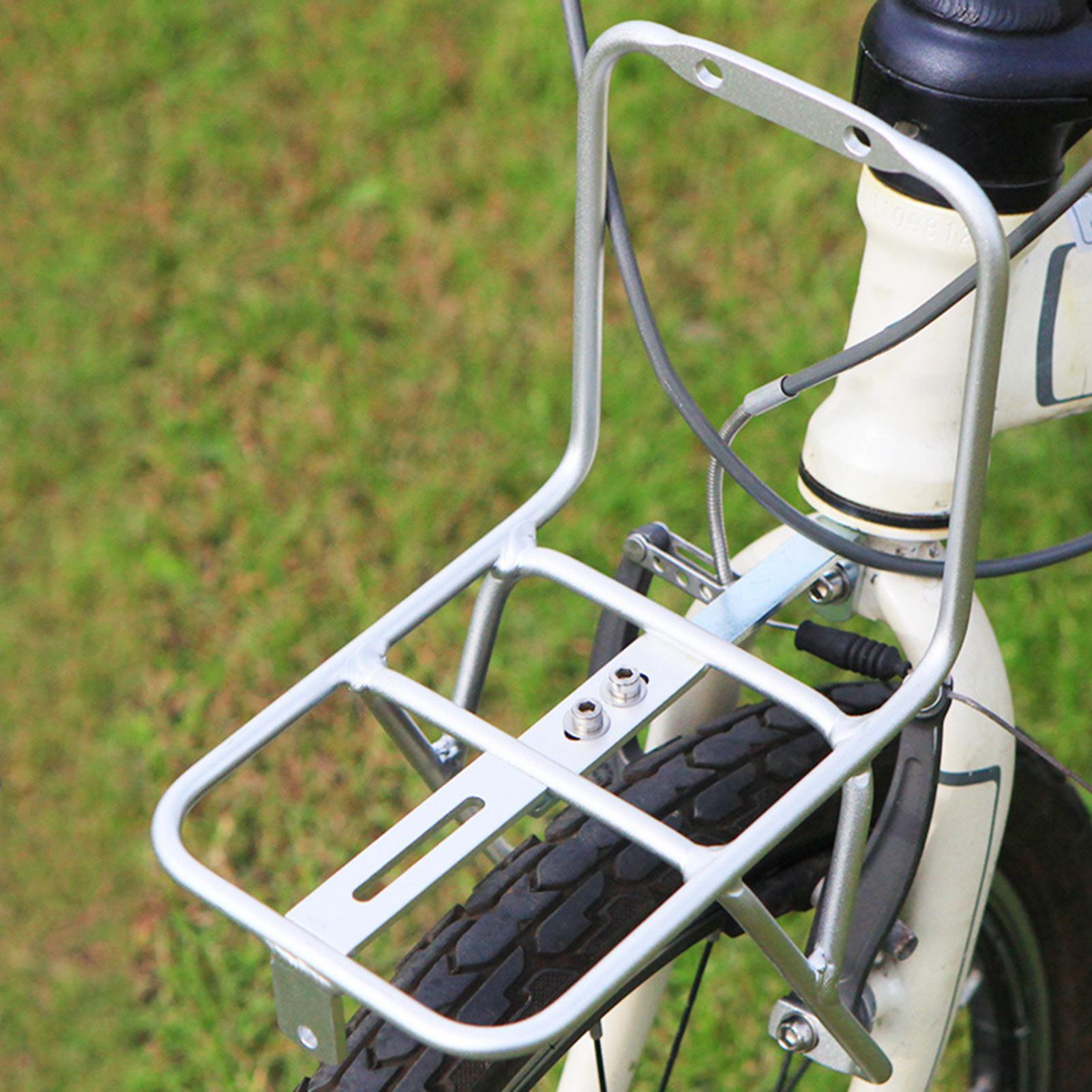 Bike Front Rack Aluminum Alloy - Cycling Commuting ulasan dan harga