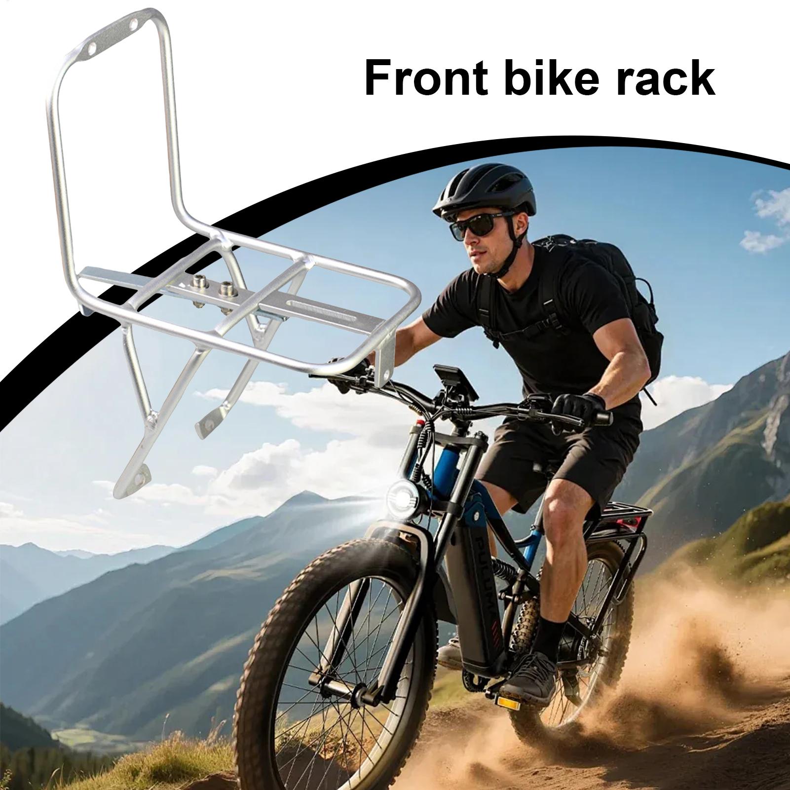 Bike Front Rack Aluminum Alloy - Cycling Commuting ulasan dan harga