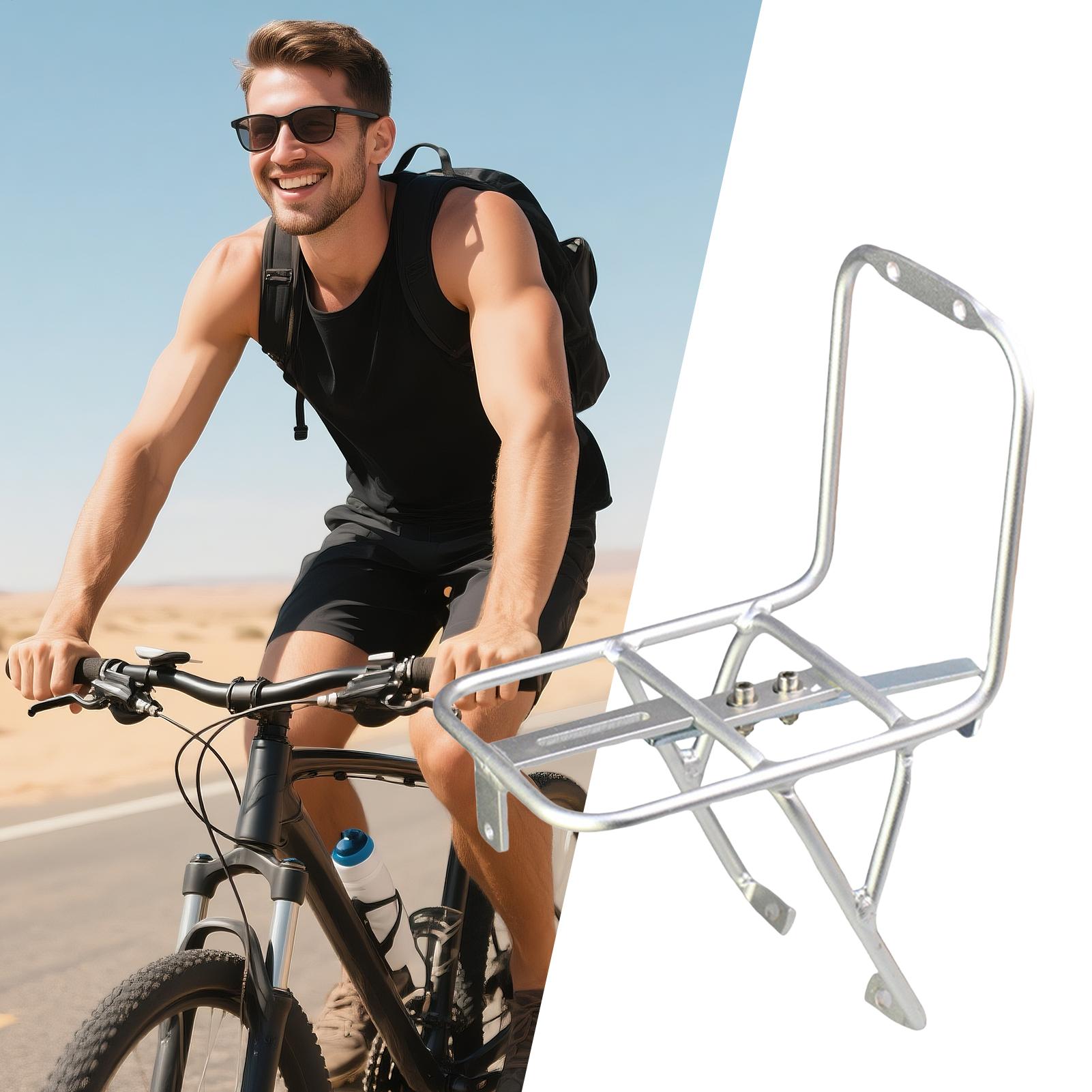 Bike Front Rack Aluminum Alloy - Cycling Commuting ulasan dan harga