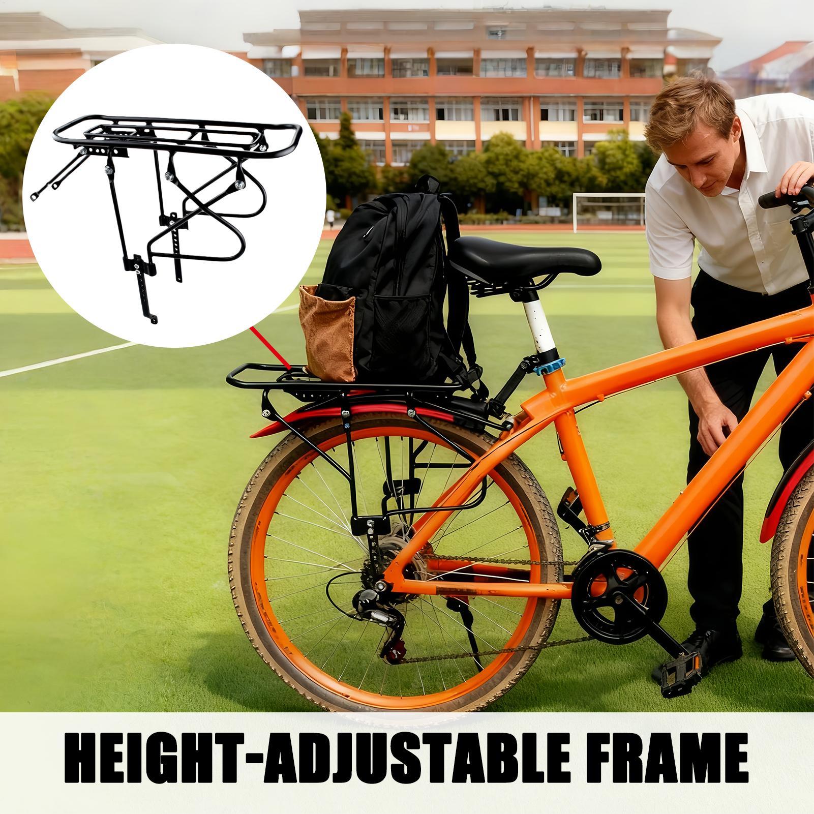 Rear Bicycle Rack 200kg Capaci - Cycling Commuting ulasan dan harga