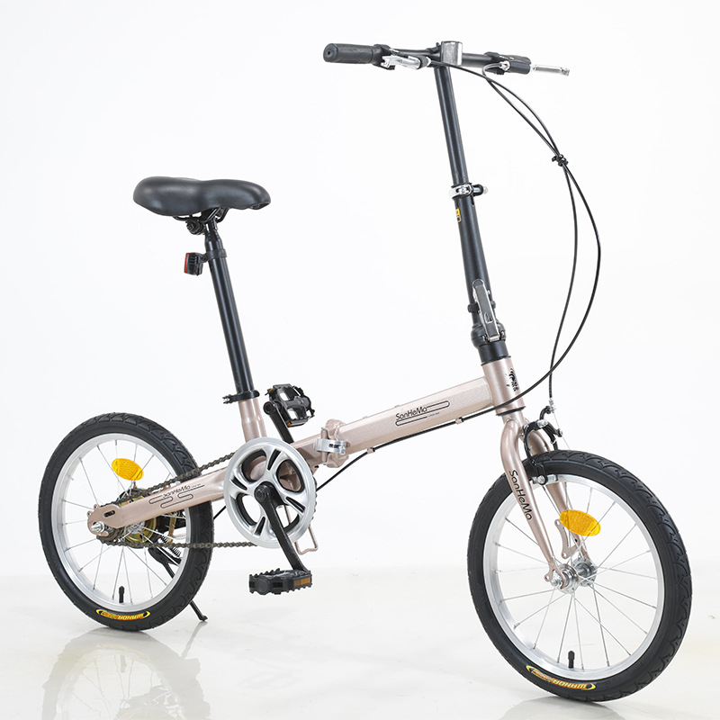 Sanhema 16 Inch Folding Bicycl - Cycling Commute Gear ulasan dan harga