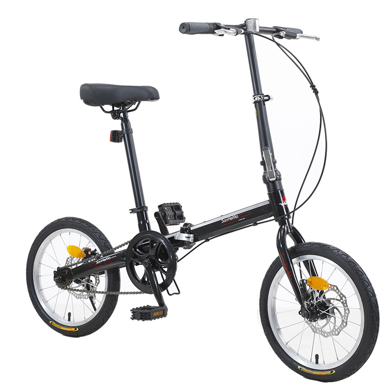 Sanhema 16 Inch Folding Bicycl - Cycling Commute Gear ulasan dan harga