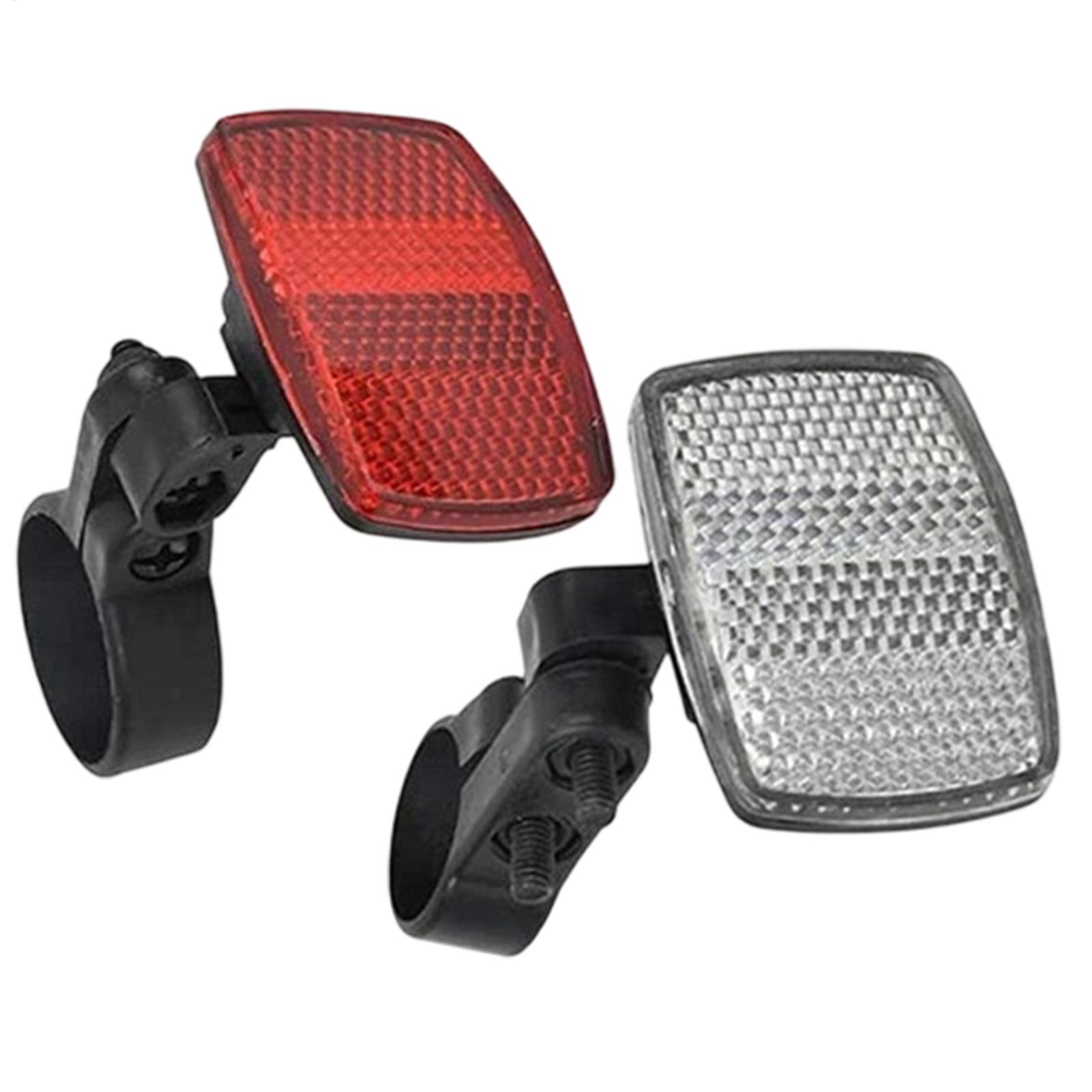 2 Pcs Bike Front Rear Reflecto - Cycling Commute Gear ulasan dan harga