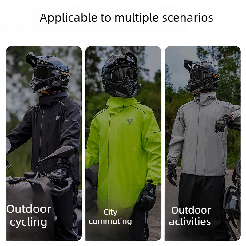 Motorcycle Rain Suit Waterproo - Cycling Commute Pants ulasan dan harga
