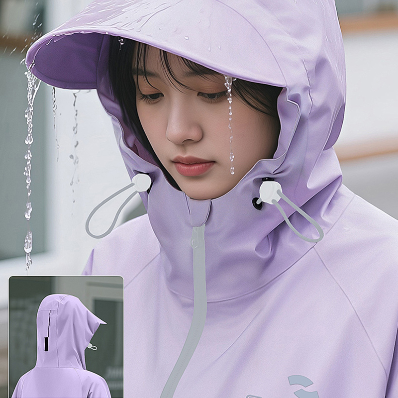 Cycling Reflective Raincoat Ox - Cycling Commuter Rain Gear ulasan dan harga