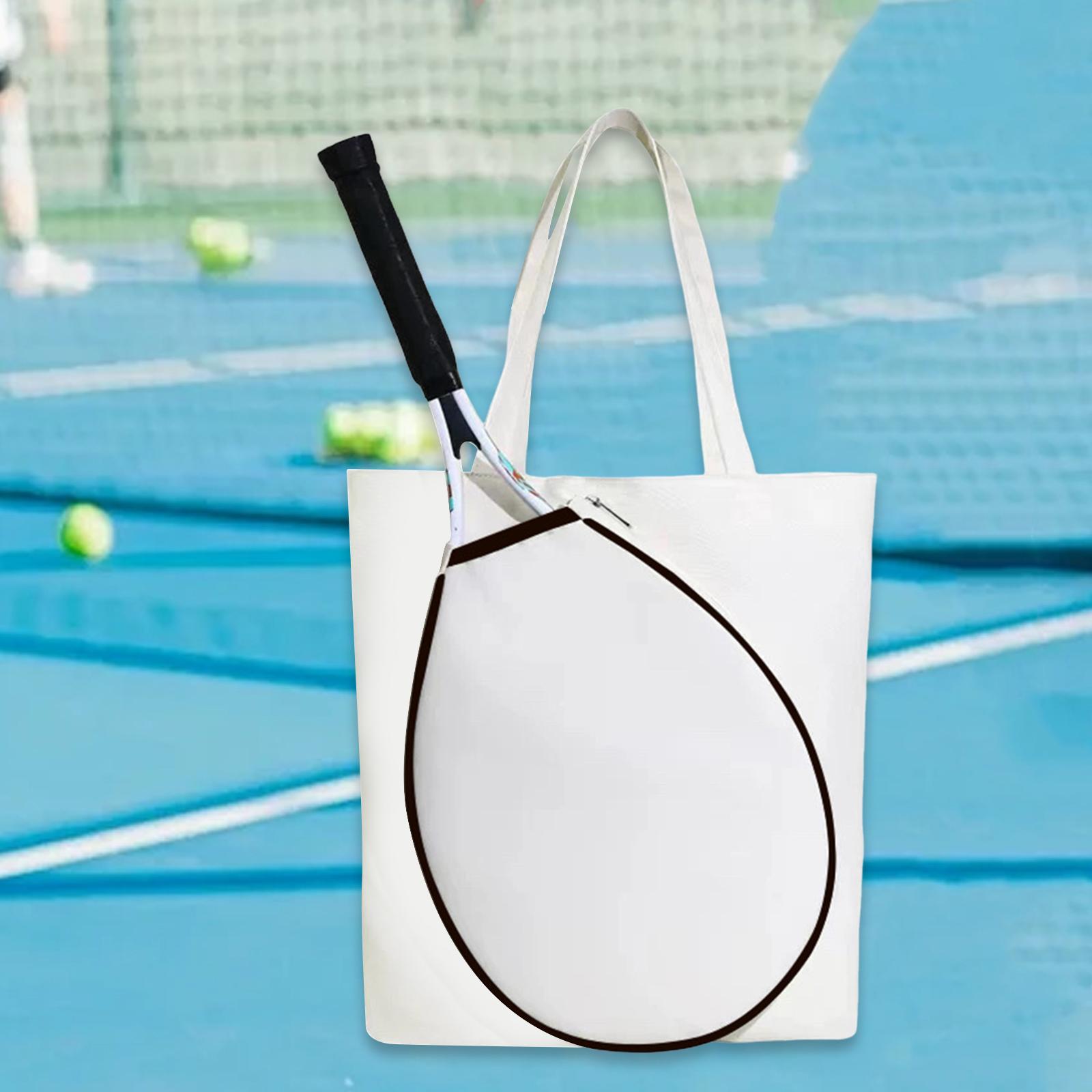 Tennis Racket Bag Canvas Large - Cycling Commuter Bag ulasan dan harga