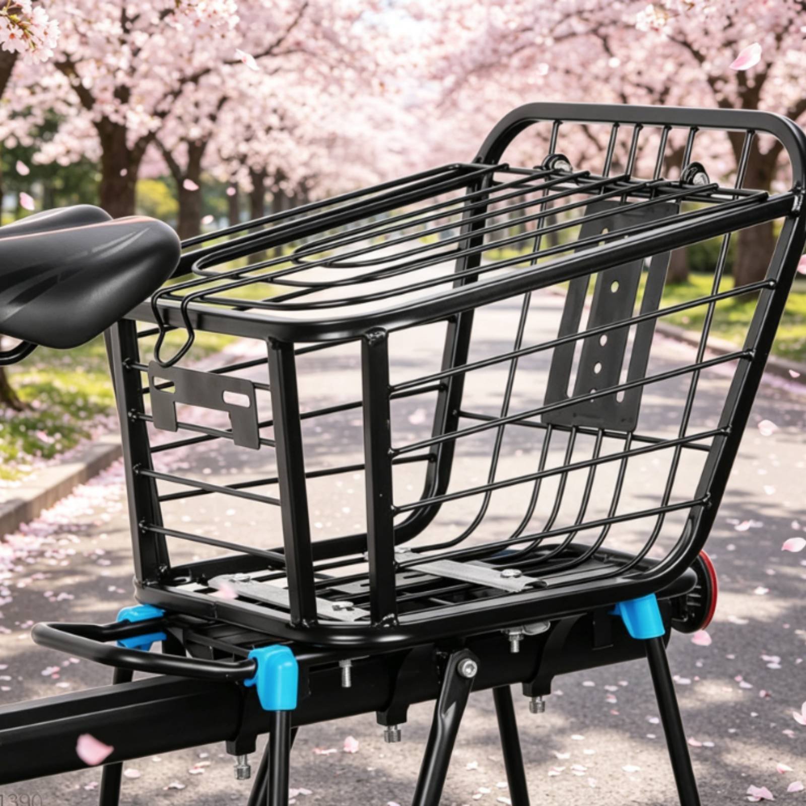Folding Rear Bike Basket Folda - Cycling Commuting ulasan dan harga
