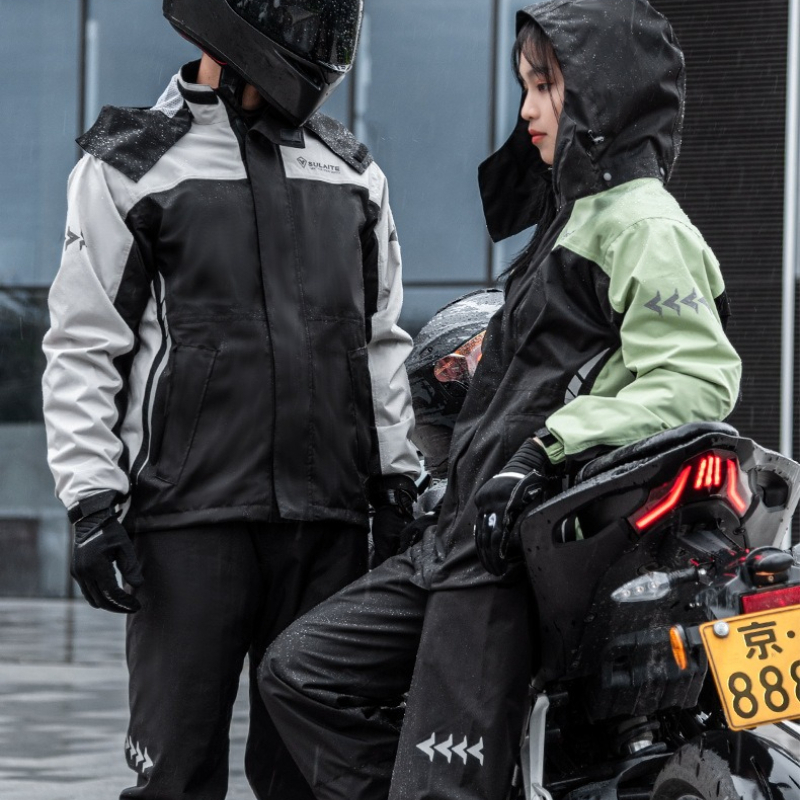 Oxford Motorcycle Rain Suit Wa - Cycling Commuter Rain Gear ulasan dan harga