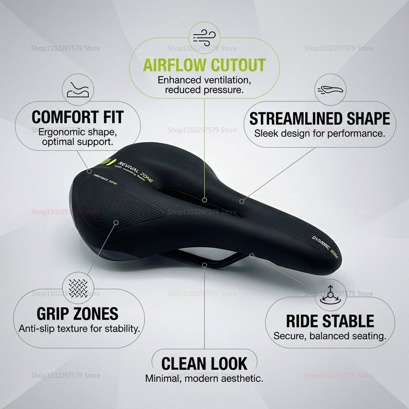 2026General Bicycle Seat Pad.  - Commuting On Mountain Bike ulasan dan harga