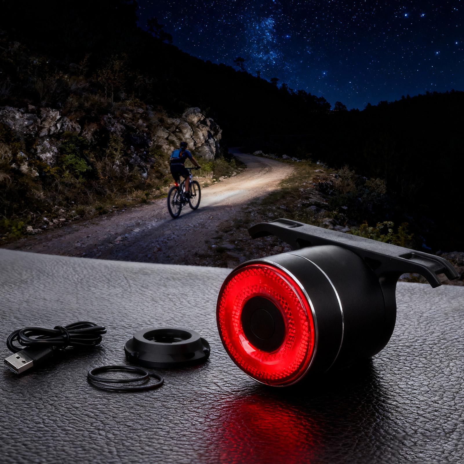 Bike Rear Light Smart Bike Tai - Cycling Commuting ulasan dan harga