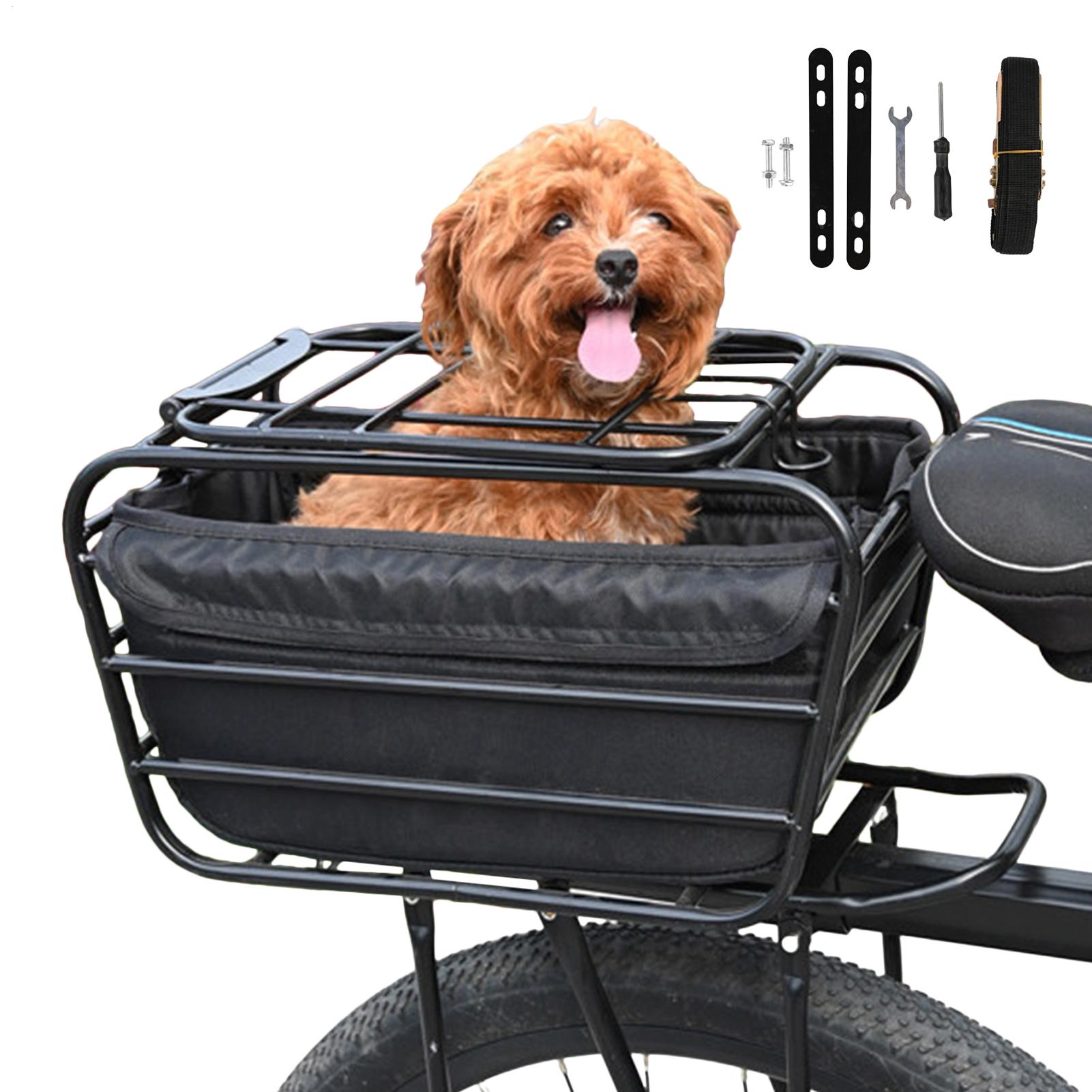 Bike Rear Basket Heavy Duty bi - Cycling Commuting ulasan dan harga