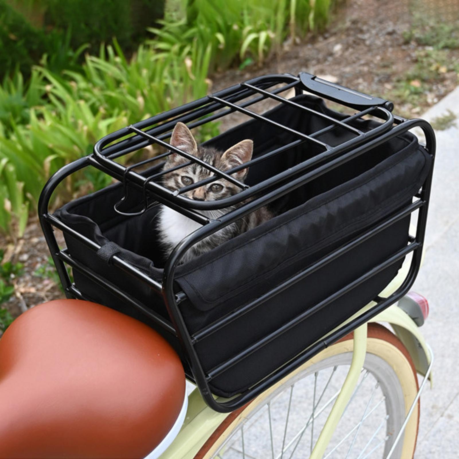Bike Rear Basket Heavy Duty bi - Cycling Commuting ulasan dan harga