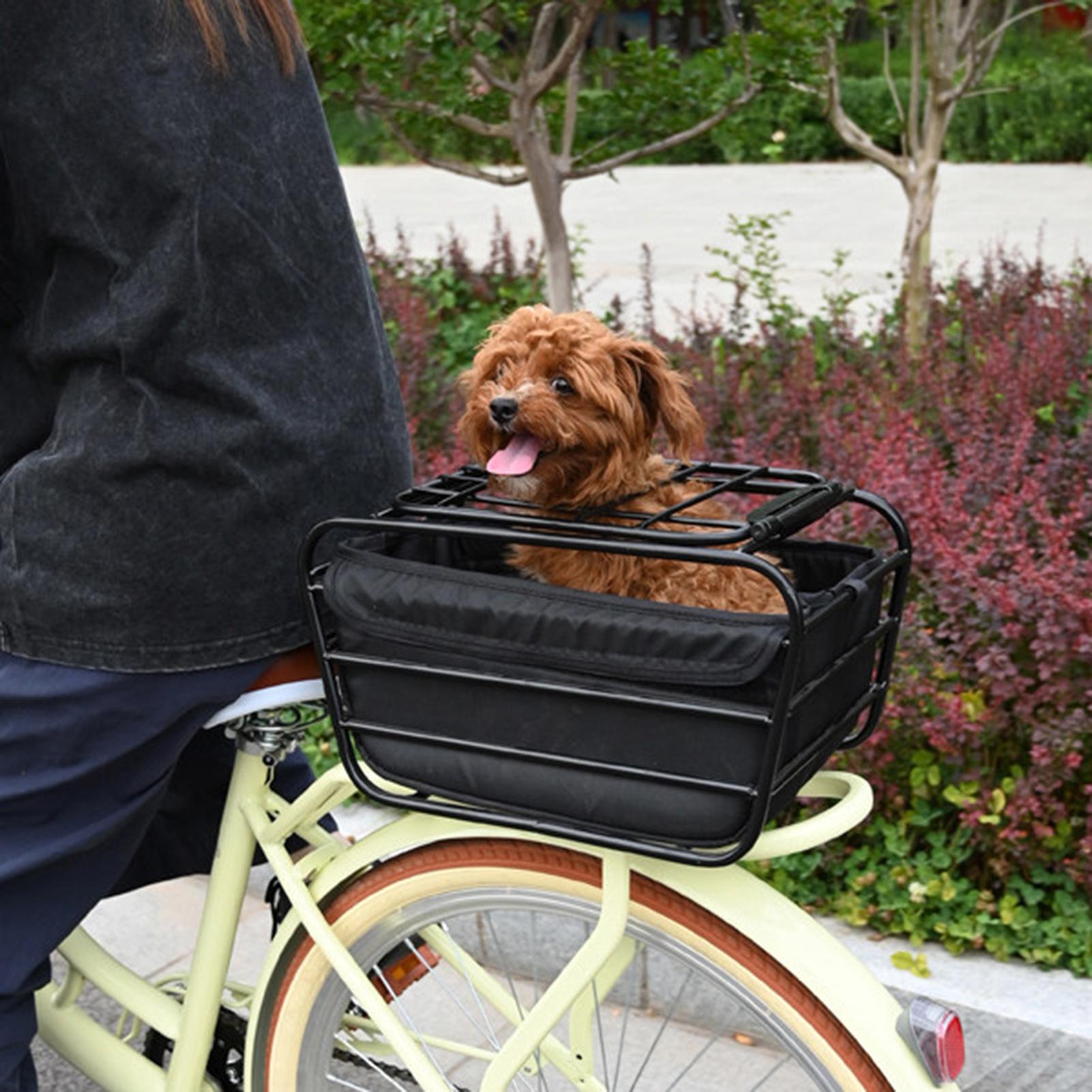 Bike Rear Basket Heavy Duty bi - Cycling Commuting ulasan dan harga