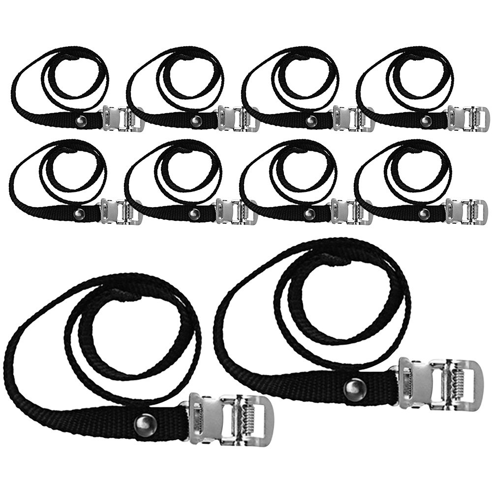 10Pcs Adjustable Bike Foot Ped - Cycling Commute Training ulasan dan harga