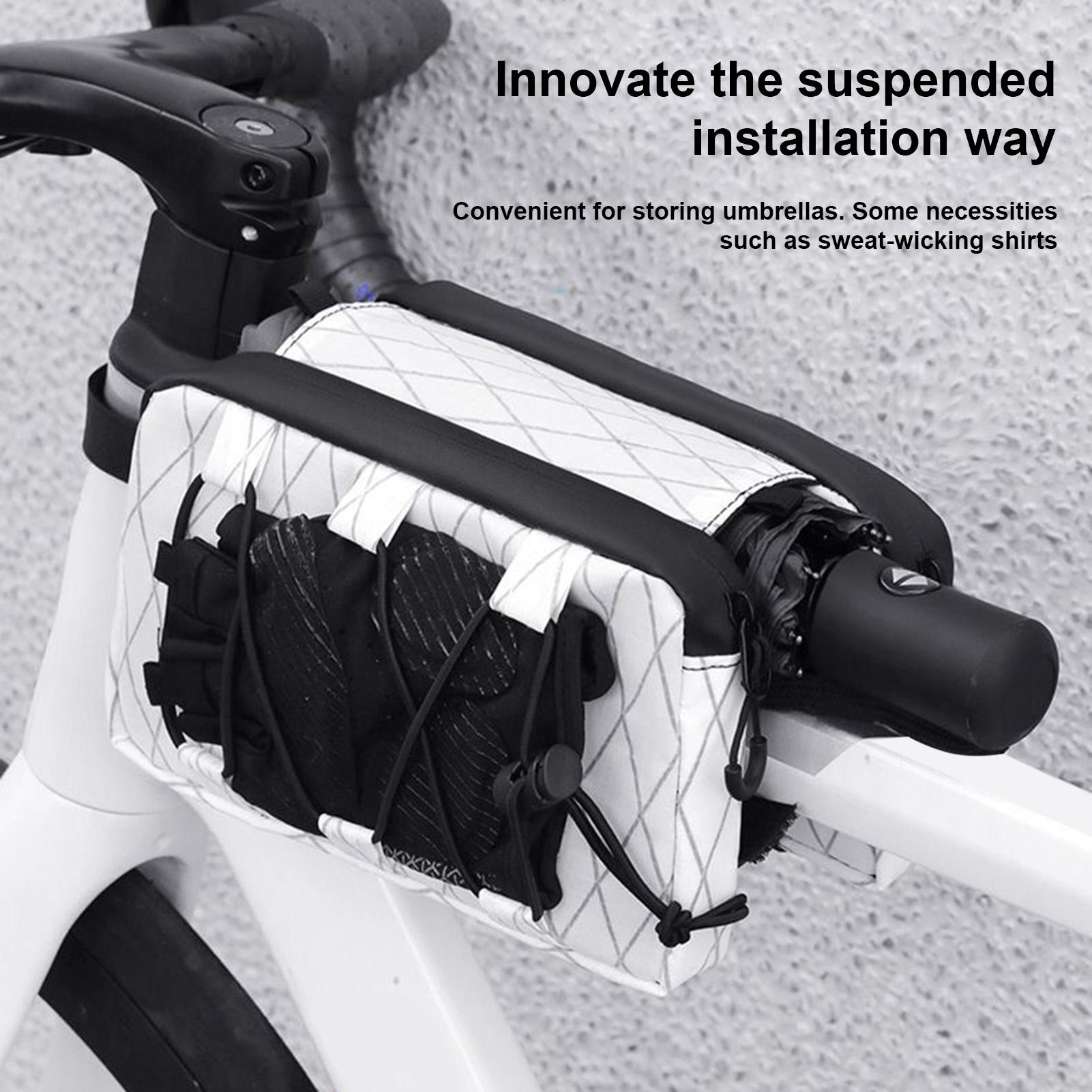 Bike Top Tube Bag Bicycle Fram - Cycling Commute Gear ulasan dan harga