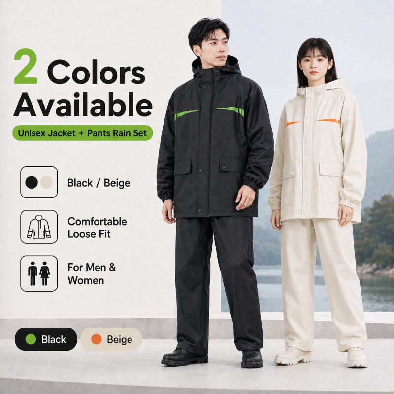Unisex 2-Piece Waterproof Cycl - Cycling Commute Pants ulasan dan harga