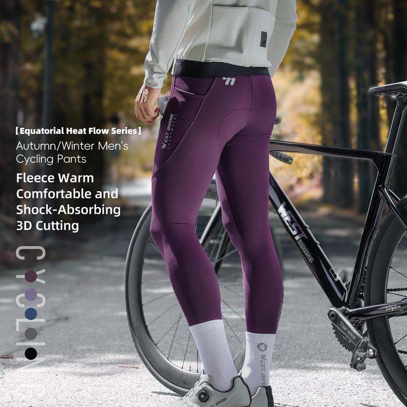 Thermal Biking Tights Winter C - Cycling Commute Pants ulasan dan harga