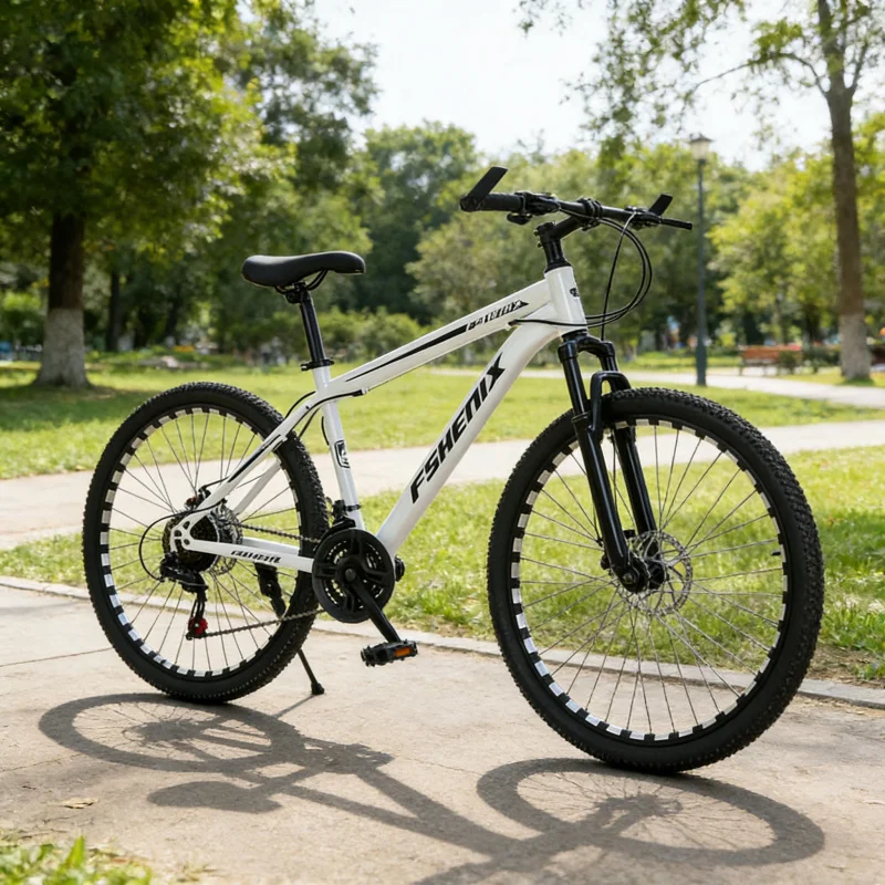 Snow White Spoke Wheel Mountai - Cycling Commute Gear ulasan dan harga