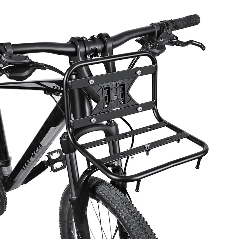 Bicycle Front Rack Aluminum Al - Cycling Commuter Bag ulasan dan harga