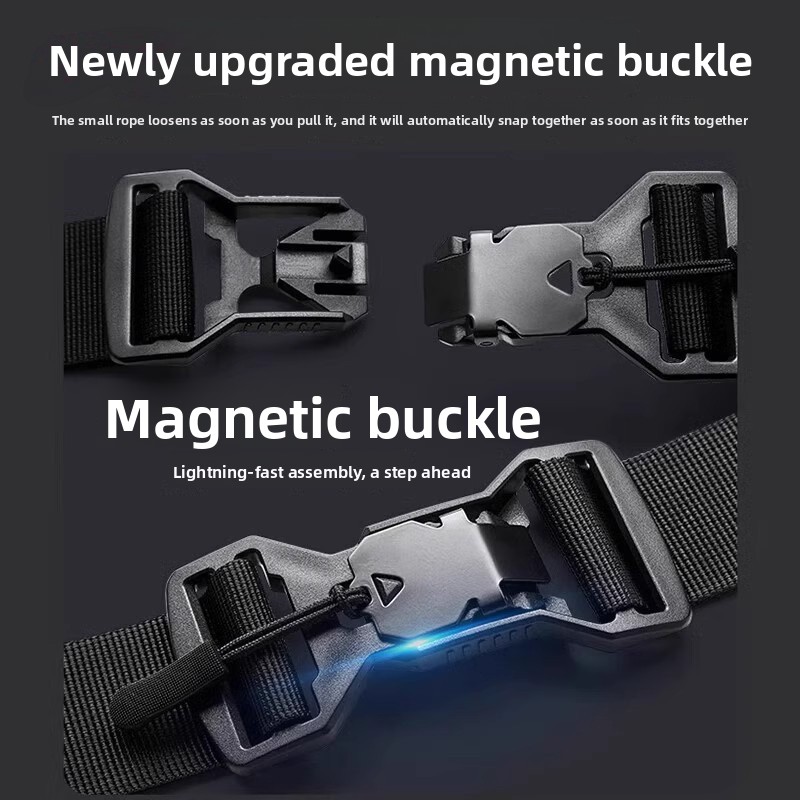 Magnetic Buckle Men Crossbody  - Cycling Commuter Bag ulasan dan harga